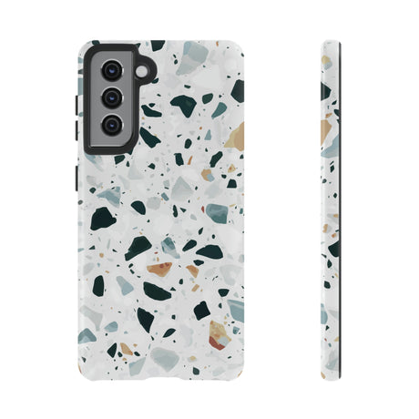 Italian Terrazzo Android Case (Protective) Samsung Galaxy S21 Glossy Phone Case