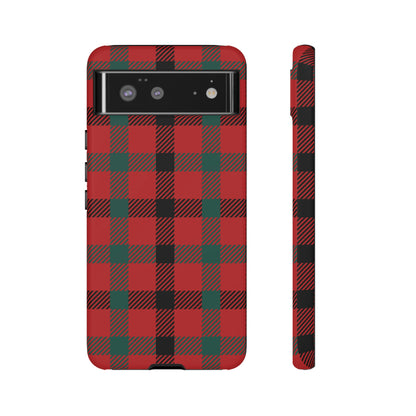 Red Flannel Android Case (Protective) Google Pixel 6 Matte Phone Case