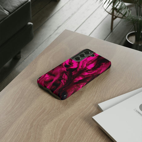 Bright Pink Ink Art Android Case (Protective) Phone Case