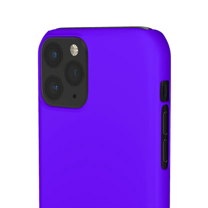 Electric Indigo iPhone Case (Slim) Phone Case