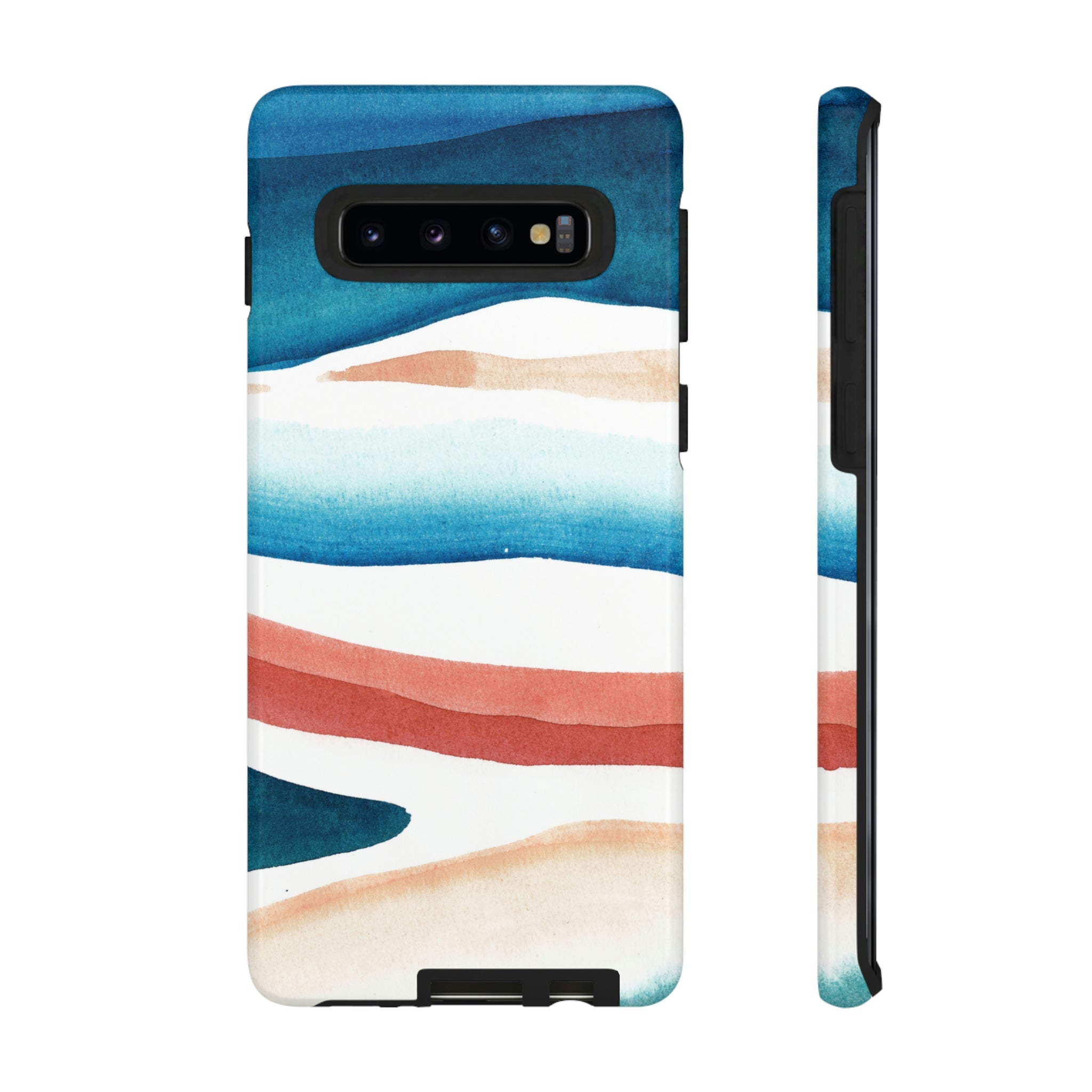 Aquamarine Android Case (Protective) Samsung Galaxy S10 Glossy Phone Case