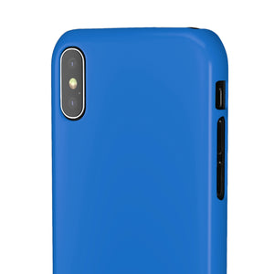 Bright Navy Blue iPhone Case (Slim) Phone Case