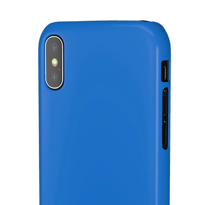 Bright Navy Blue iPhone Case (Slim) Phone Case