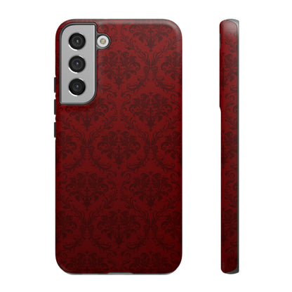 Dark Red Wallpaper Android Case (Protective) Samsung Galaxy S22 Plus Matte Phone Case