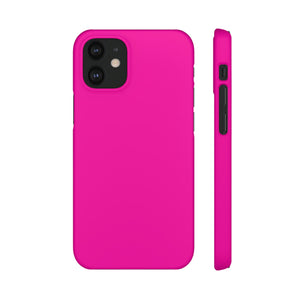 Hollywood Cerise iPhone Case (Slim) iPhone 12 Mini Matte Phone Case