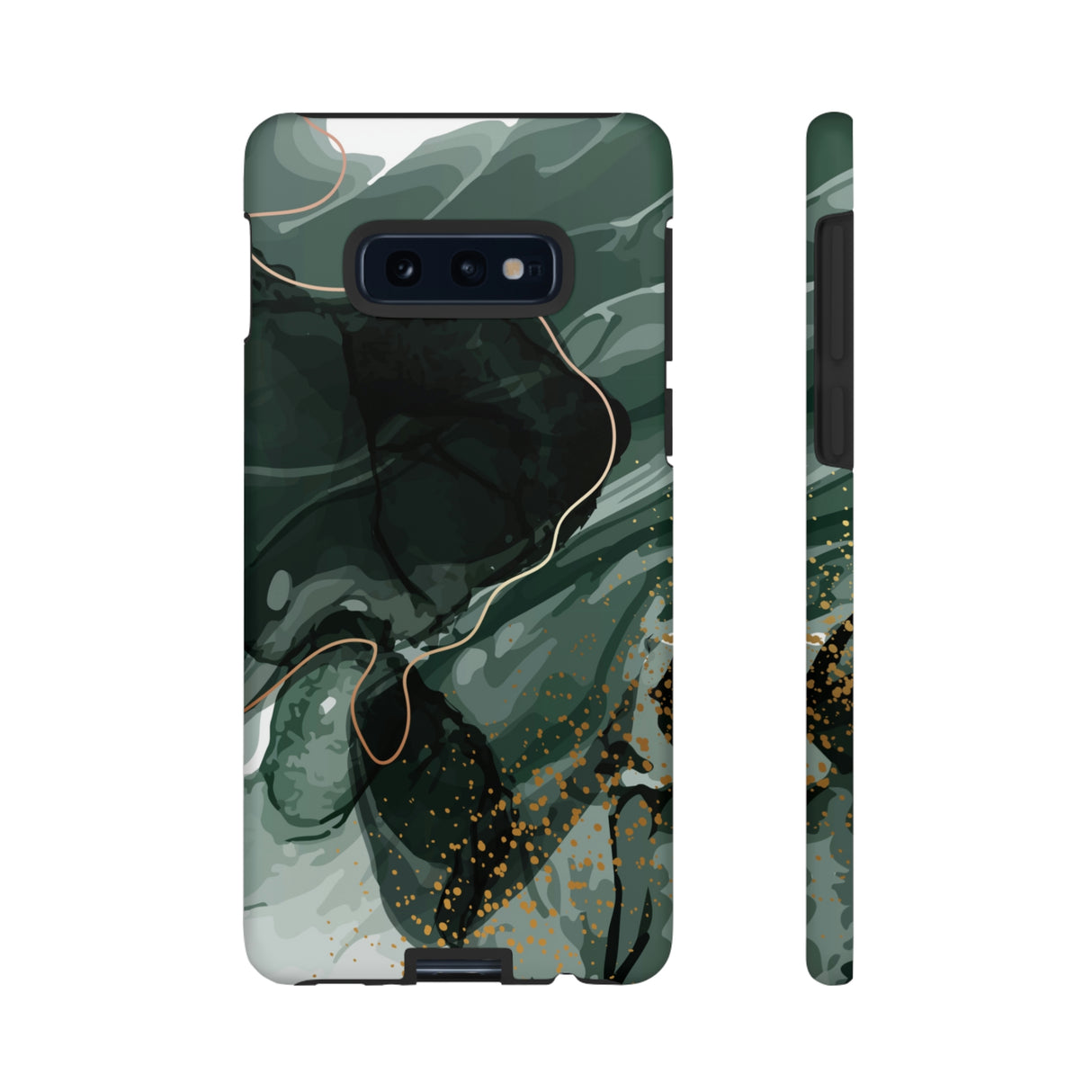 Emerald Green Android Case (Protective) Samsung Galaxy S10E Matte Phone Case