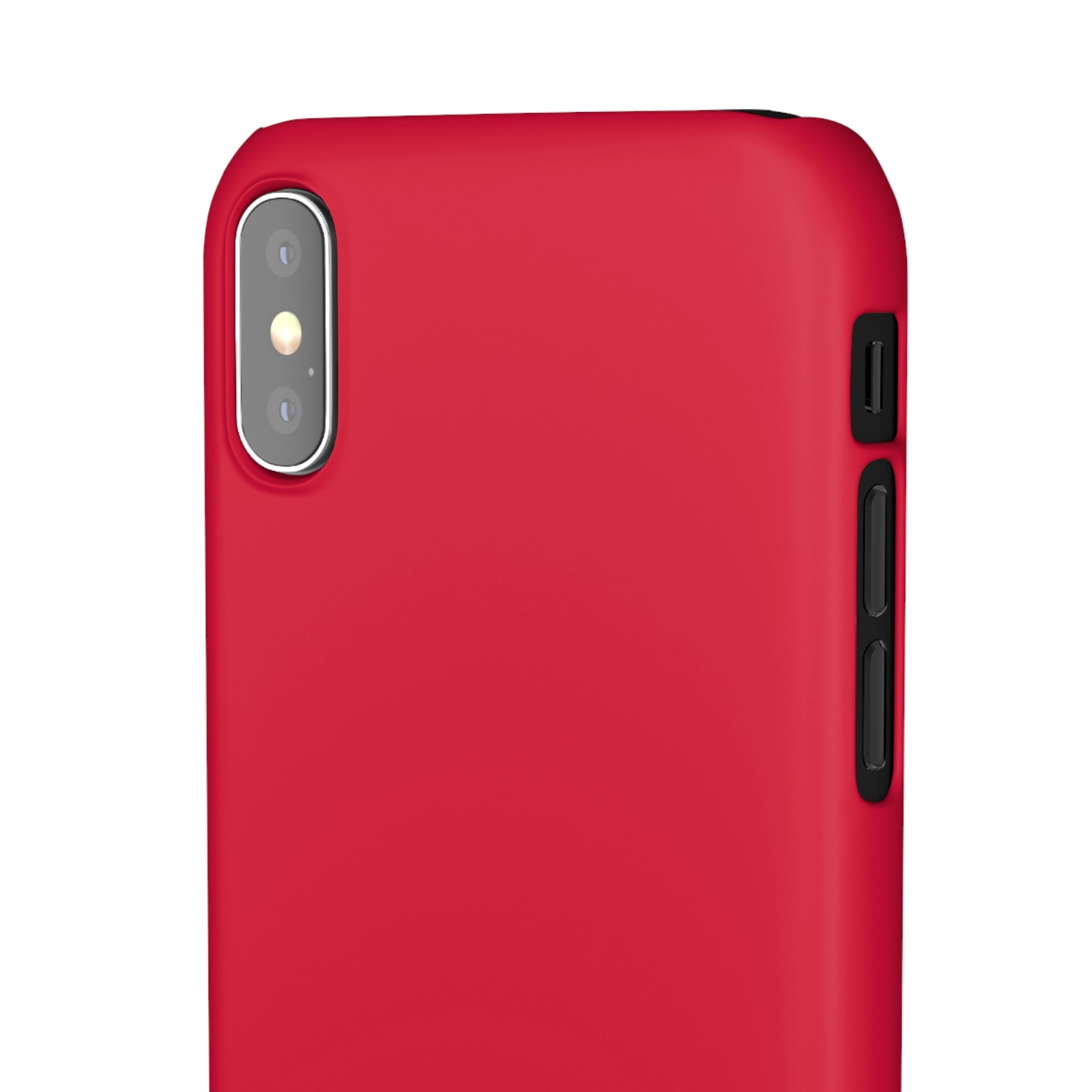 Crimson Red iPhone Case (Slim) Phone Case