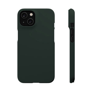 Dark Jungle Green iPhone Case (Slim) iPhone 14 Matte Phone Case