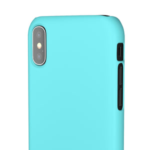 Electric Blue iPhone Case (Slim) Phone Case