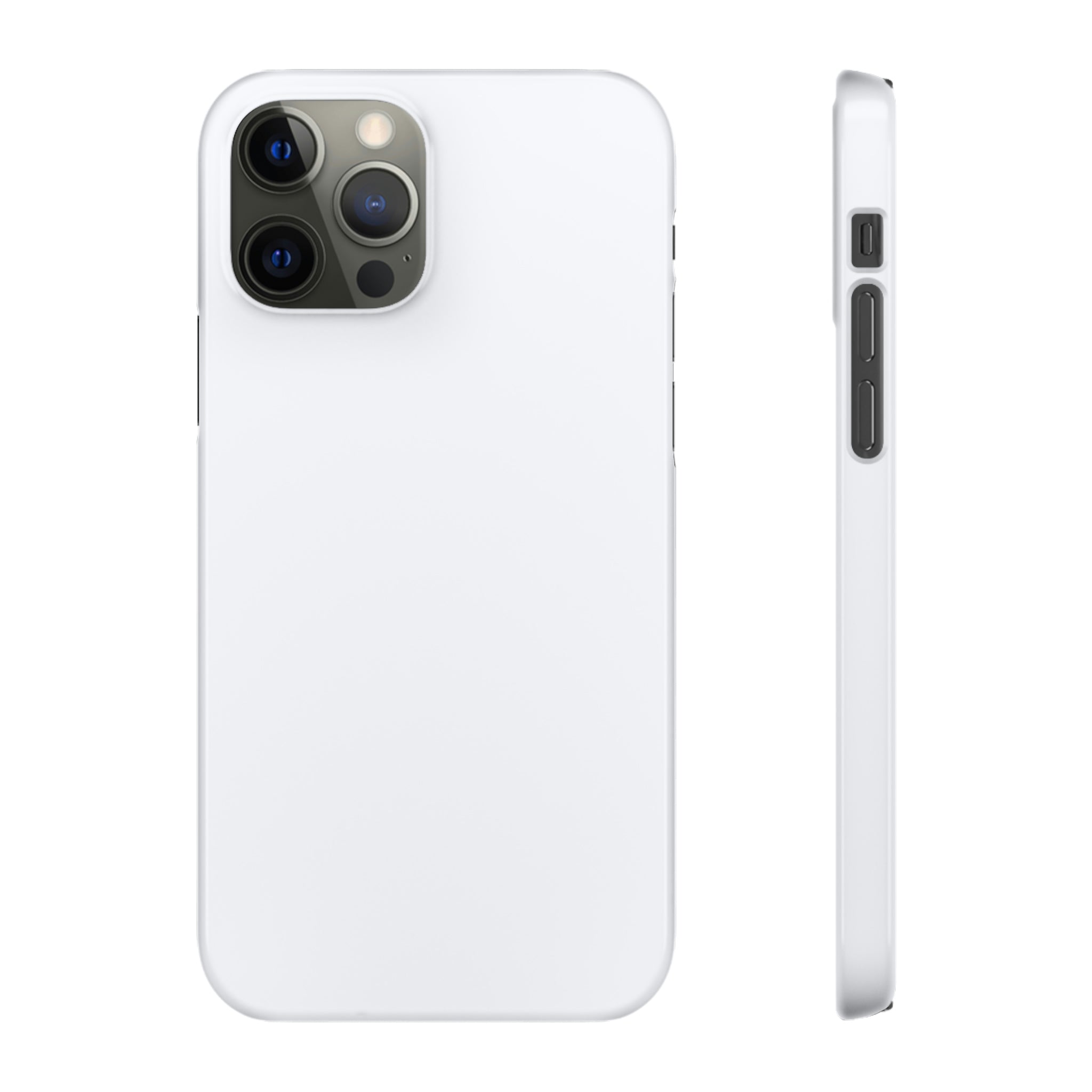 Ghost White iPhone Case (Slim) iPhone 12 Pro Glossy Phone Case