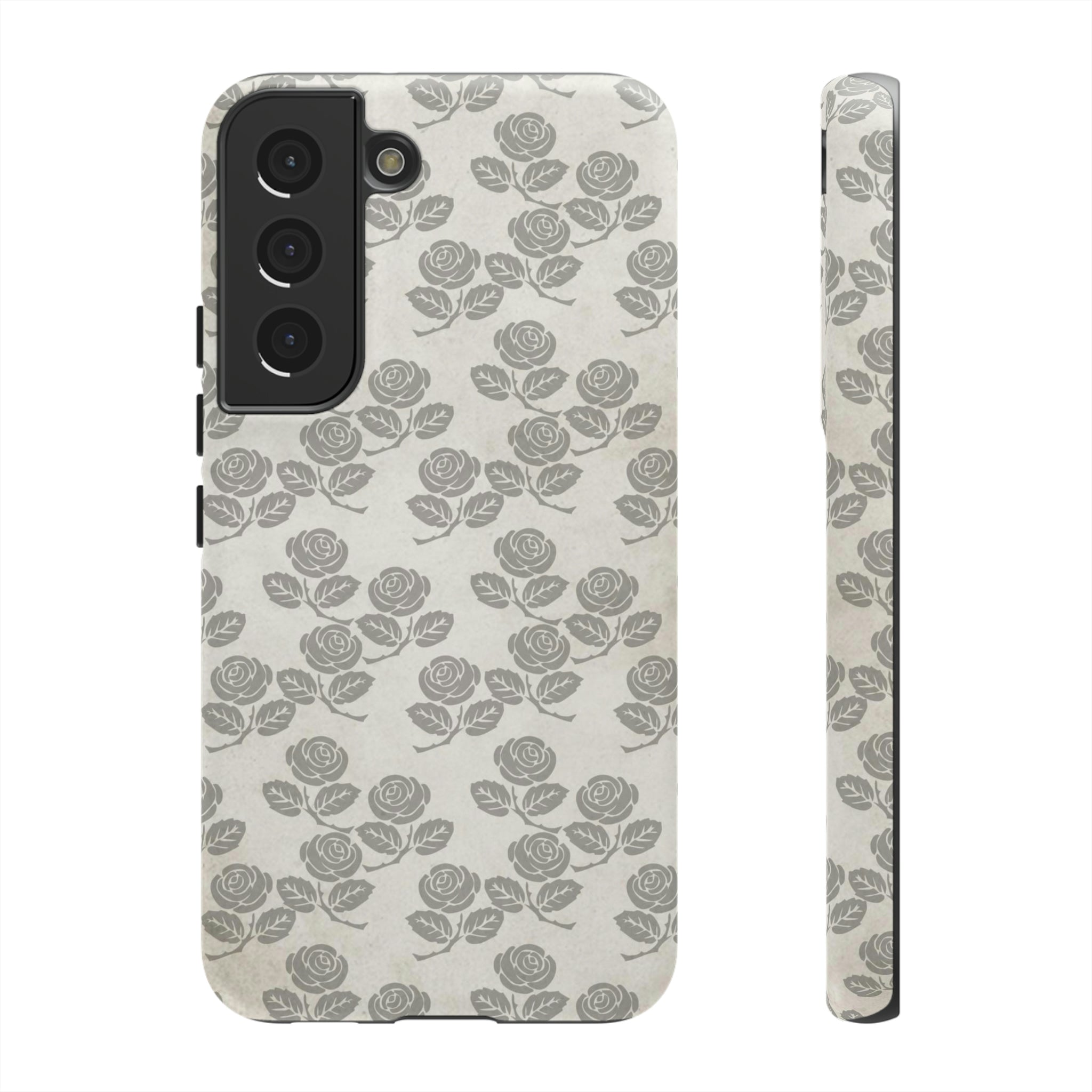 Roseniara Gothic Flower Samsung Case (Protective) Samsung Galaxy S22 Matte Phone Case