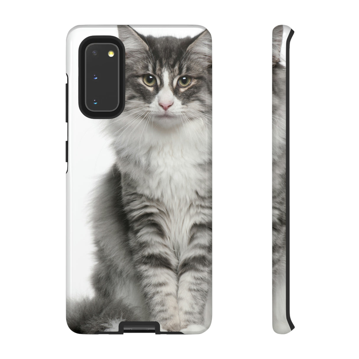 Forest Cat Android Case (Protective) Samsung Galaxy S20 Glossy Phone Case