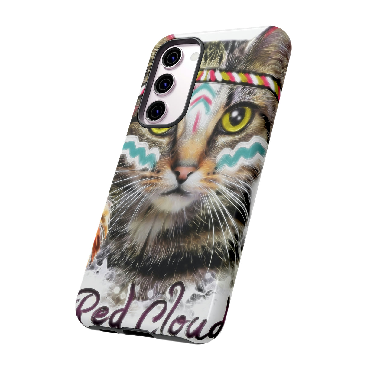 Red Cloud Cat Android Case (Protective) Phone Case