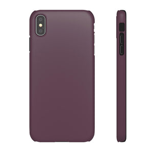 Eggplant iPhone Case (Slim) iPhone XS MAX Matte Phone Case