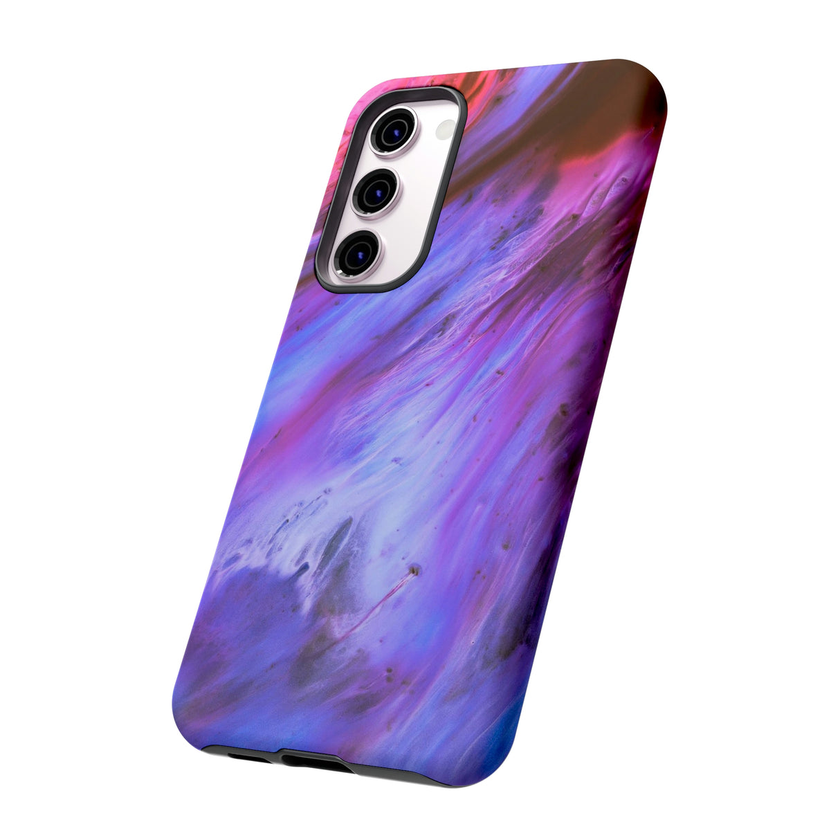 Purple Cosmos Ink Art Android Case (Protective) Phone Case