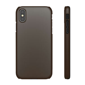 Bistre iPhone Case (Slim) iPhone XS Matte Phone Case