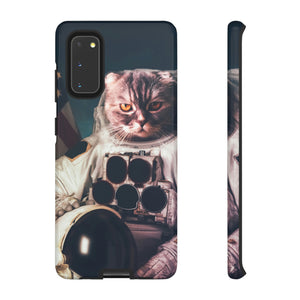 Cat Astronaut Android Case (Protective) Samsung Galaxy S20 Glossy Phone Case