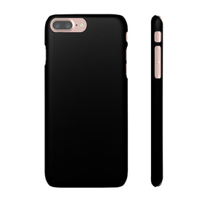 Black iPhone Case (Slim) iPhone 7 Plus Matte Phone Case