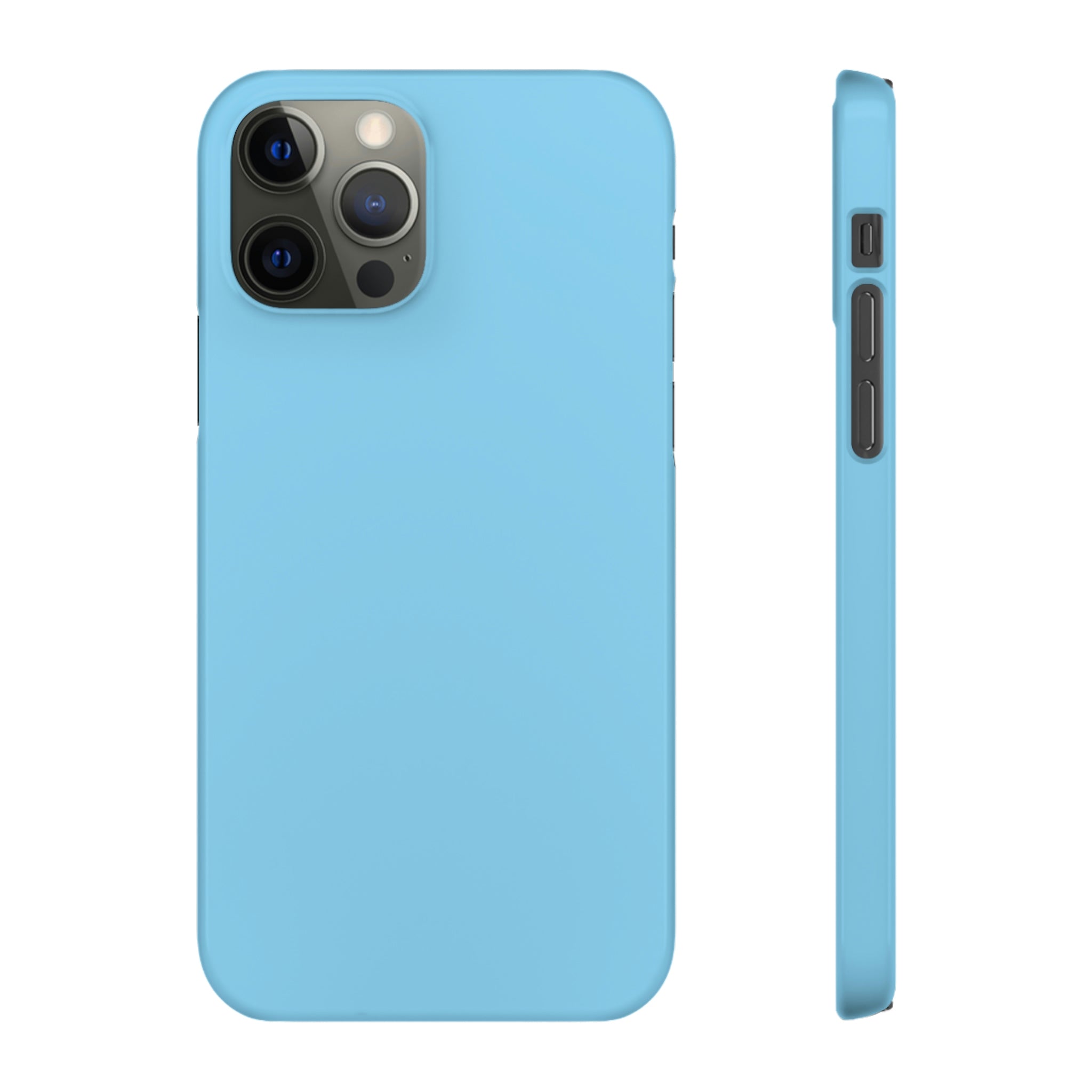 Baby Blue iPhone Case (Slim) iPhone 12 Pro Glossy Phone Case