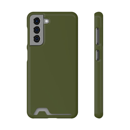 Army Green Android Case (Card) Samsung Galaxy S21 Glossy Without gift packaging Phone Case