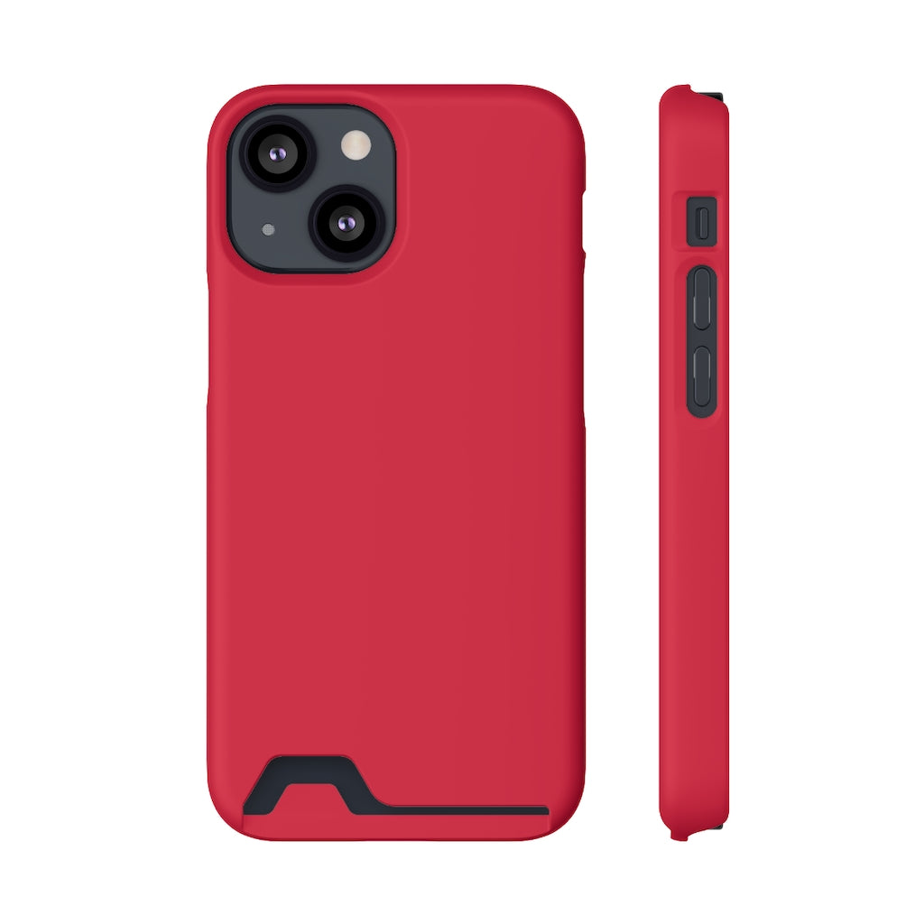 Crimson iPhone Case (Card) iPhone 13 Mini Matte Without gift packaging Phone Case