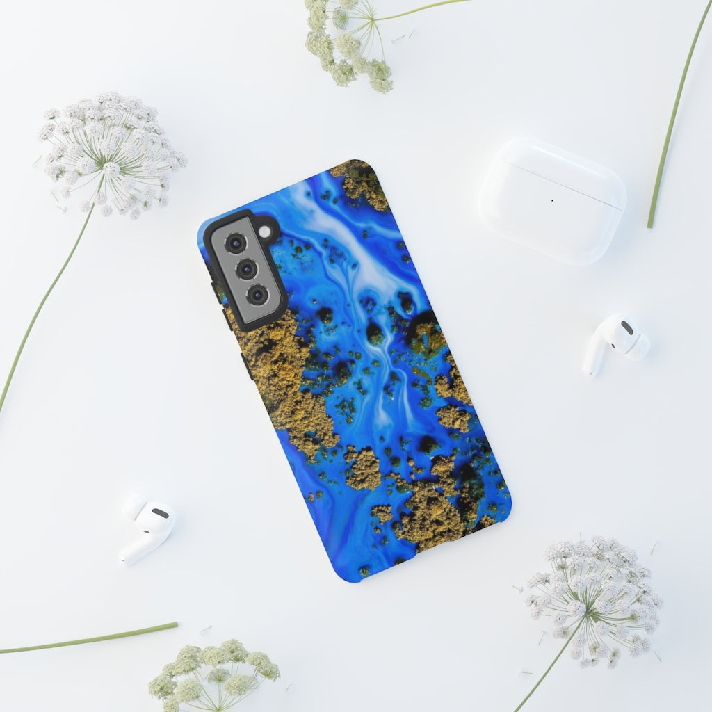 Blue River Ink Art Android Case (Protective) Phone Case