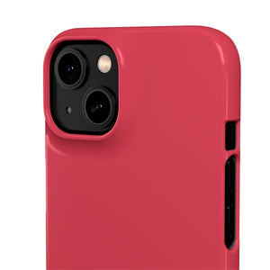 Brick Red iPhone Case (Slim) Phone Case