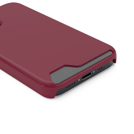 Claret iPhone Case (Card) Phone Case