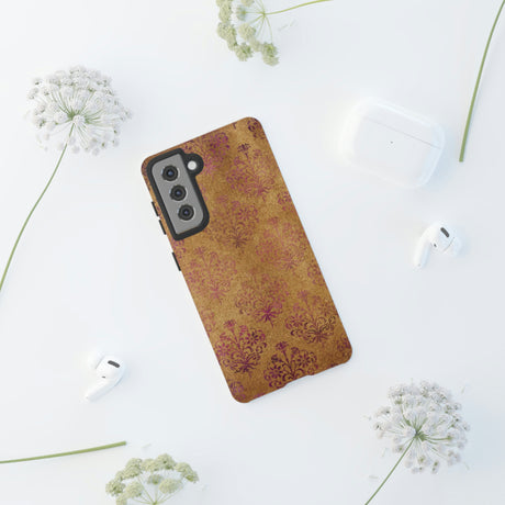 Capri Gothic Flower Samsung Case (Protective) Phone Case