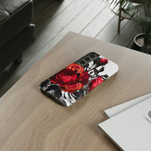 Serarose Gothic Flower Samsung Case (Protective) Phone Case