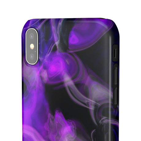 Purple Marble iPhone Case (Slim) Phone Case