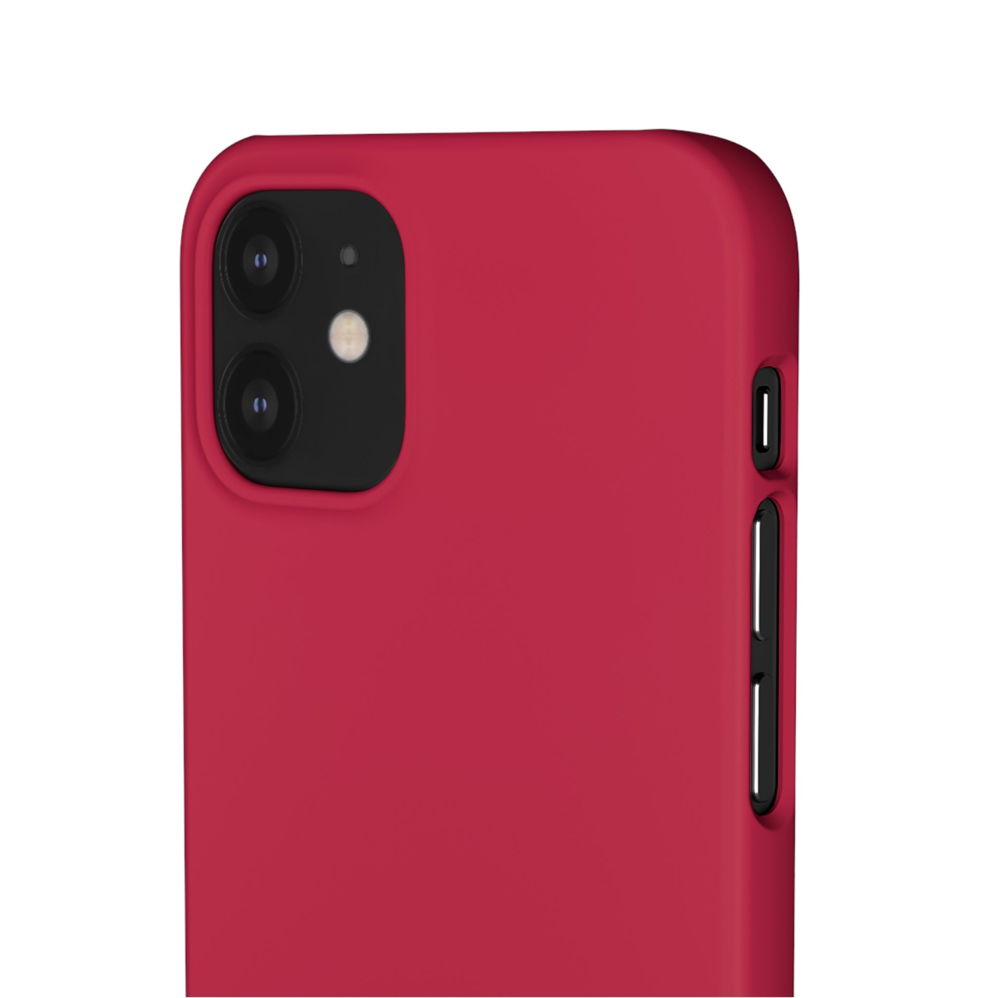 Bright Maroon iPhone Case (Slim) Phone Case