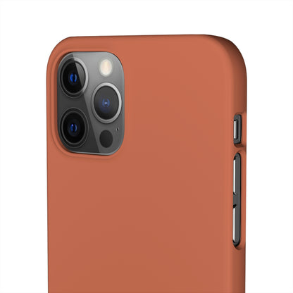 Copper Red iPhone Case (Slim) Phone Case