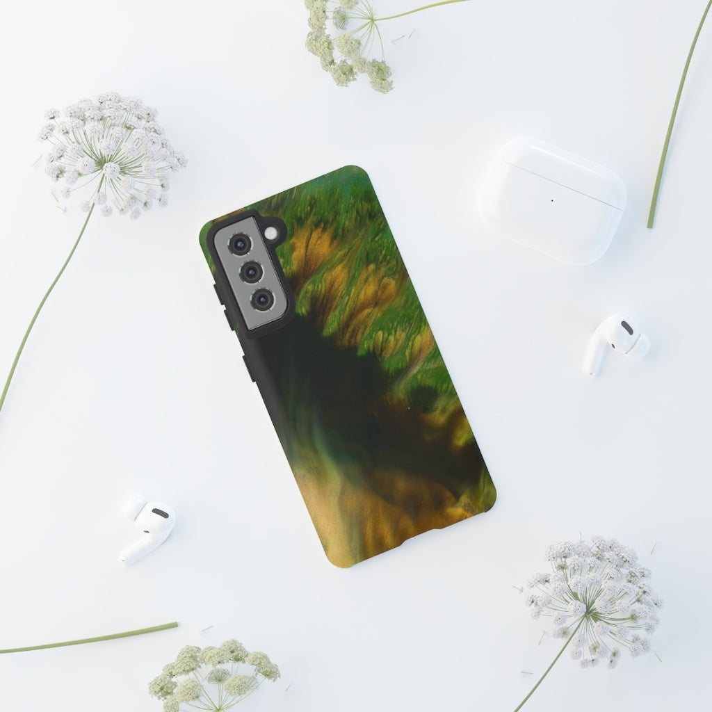 Green Forest Ink Art Android Case (Protective) Phone Case