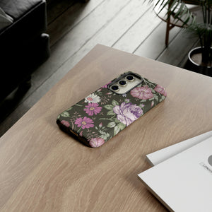 Purple Rose Vintage Flower Samsung Case (Protective) Phone Case