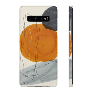 Minimalist line art Samsung Case (Slim) Samsung Galaxy S10 Plus Glossy Phone Case