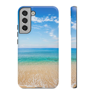 Tropical Beach Android Case (Protective) Samsung Galaxy S22 Plus Matte Phone Case