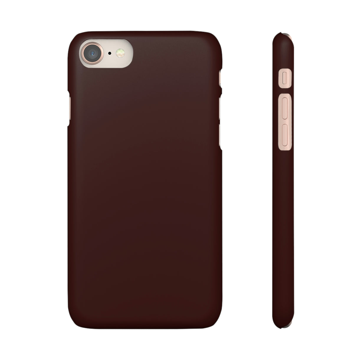 Dark Sienna Purple iPhone Case (Slim) iPhone 8 Matte Phone Case