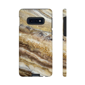 Gold Epoxy Android Case (Protective) Samsung Galaxy S10E Glossy Phone Case