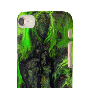 Toxic Ink Art iPhone Case (Slim) Phone Case