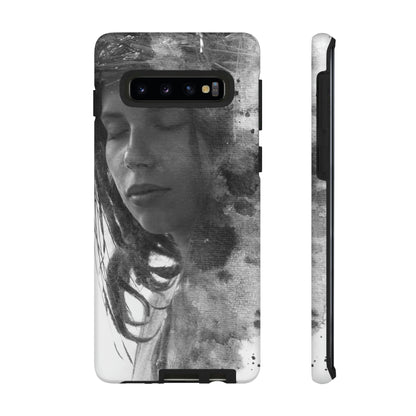 Portrait Lady Android Case (Protective) Samsung Galaxy S10 Matte Phone Case