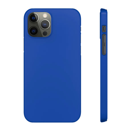 Cobalt Blue iPhone Case (Slim) iPhone 12 Pro Glossy Phone Case