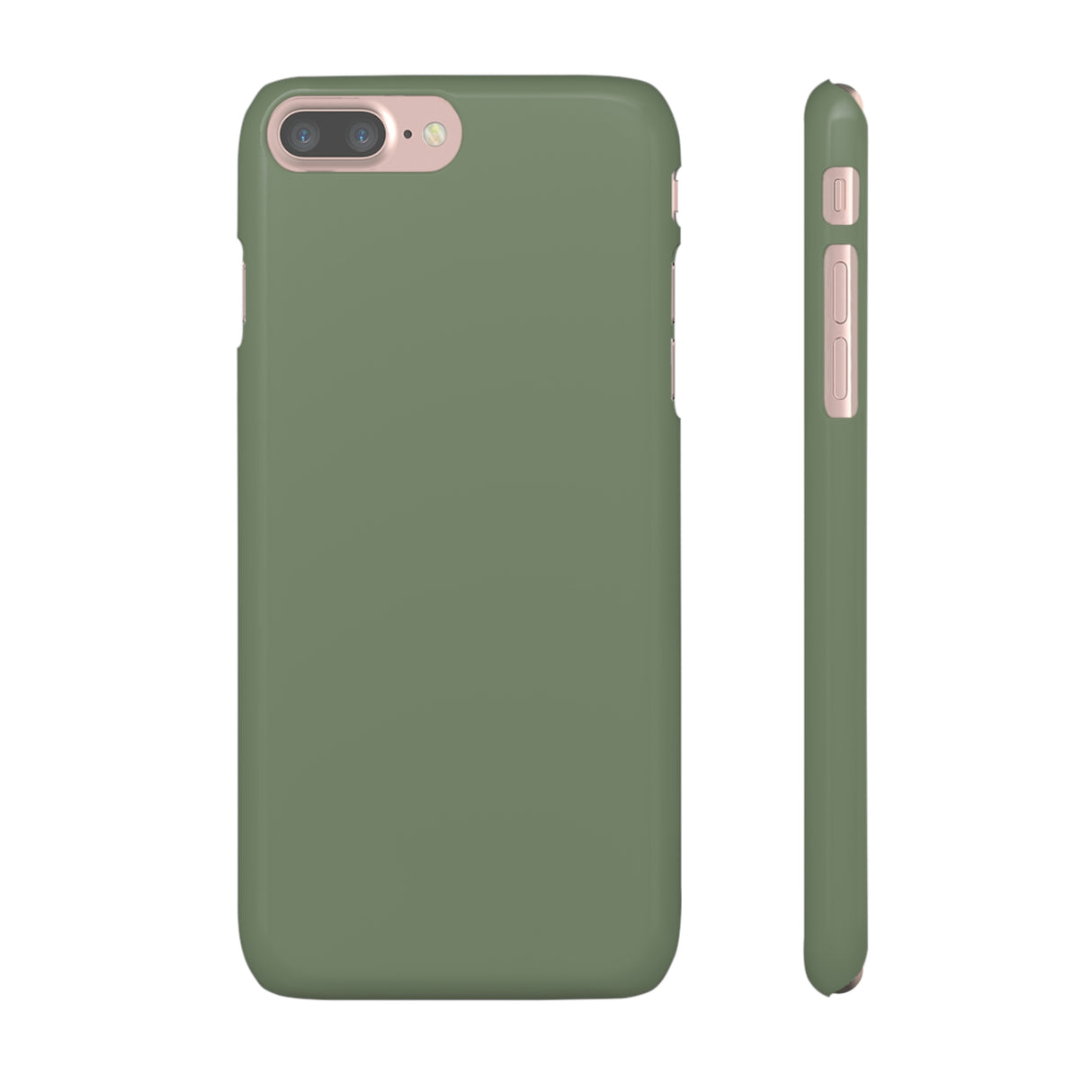 Camouflage Green iPhone Case (Slim) iPhone 7 Plus Glossy Phone Case