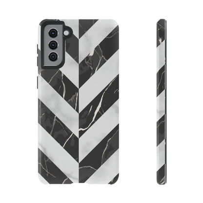 Herringbone Android Case (Protective) Samsung Galaxy S21 Plus Glossy Phone Case