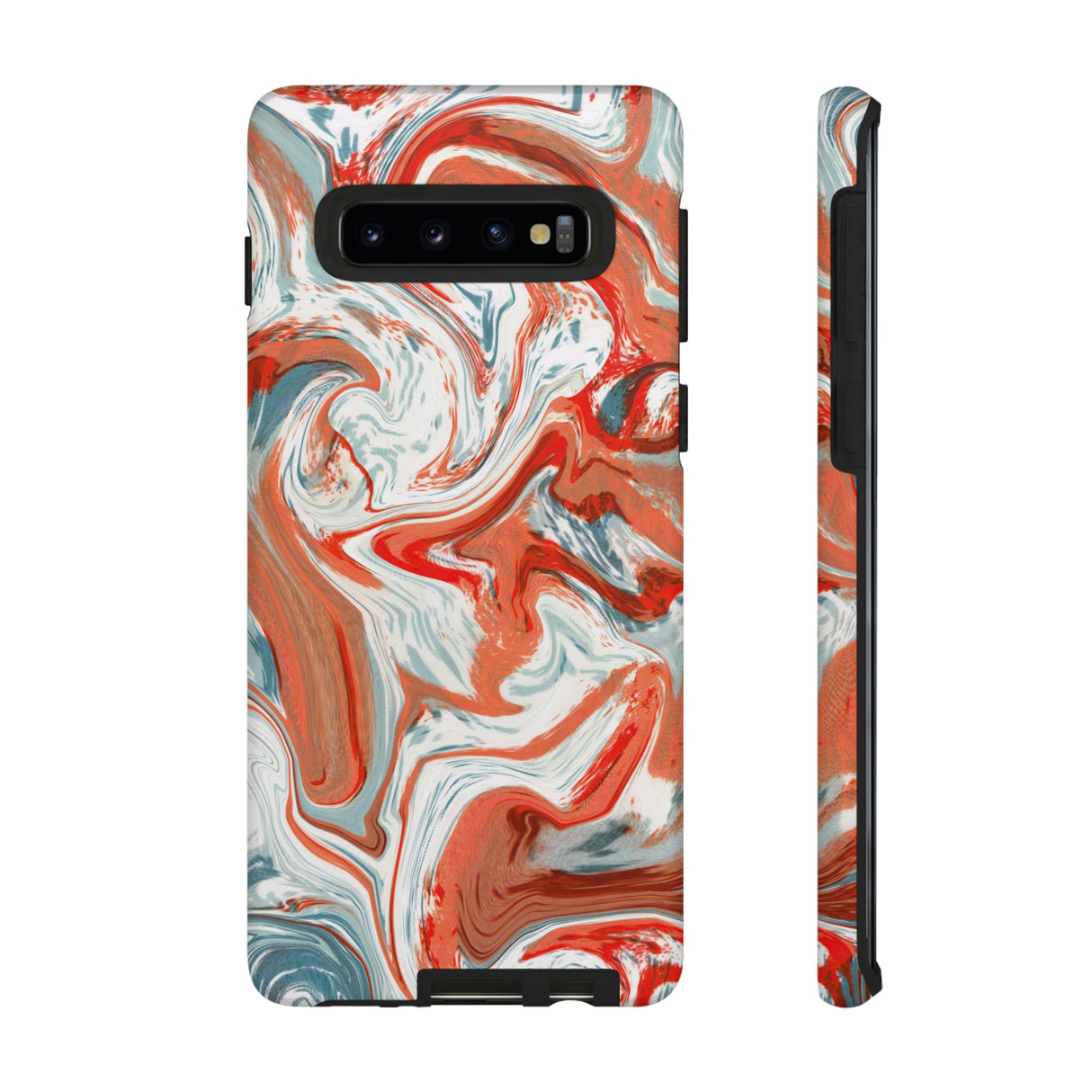 Orange Art Android Case (Protective) Samsung Galaxy S10 Matte Phone Case