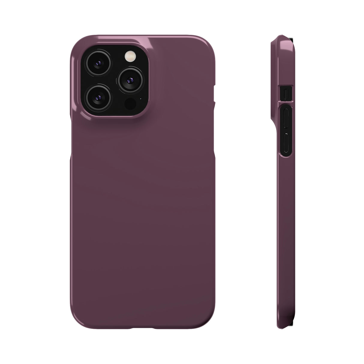 Eggplant iPhone Case (Slim) iPhone 14 Pro Max Glossy Phone Case