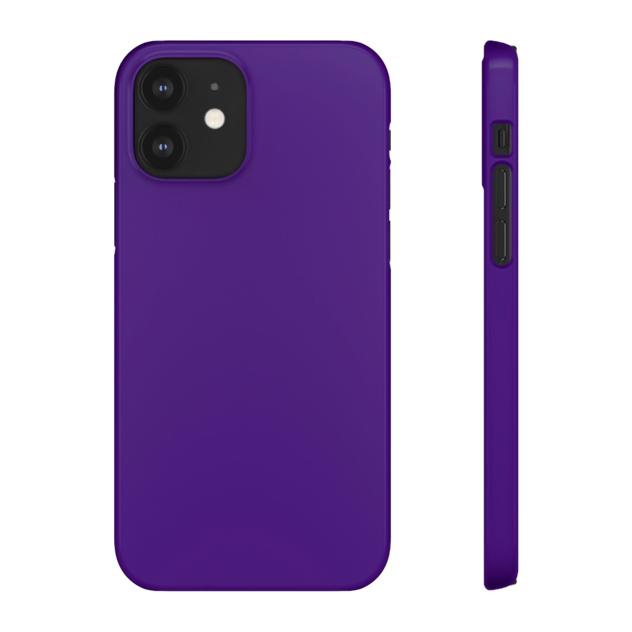 Indigo iPhone Case (Slim) iPhone 12 Glossy Phone Case