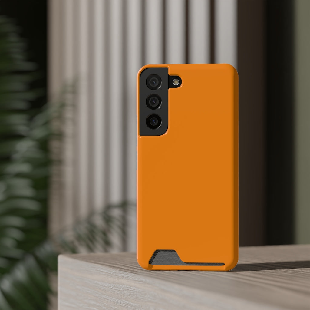 Dark Orange Samsung Case (Card) Phone Case