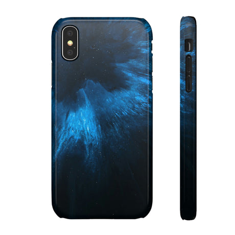 Deep Space Ink Art iPhone Case (Slim) iPhone X Glossy Phone Case