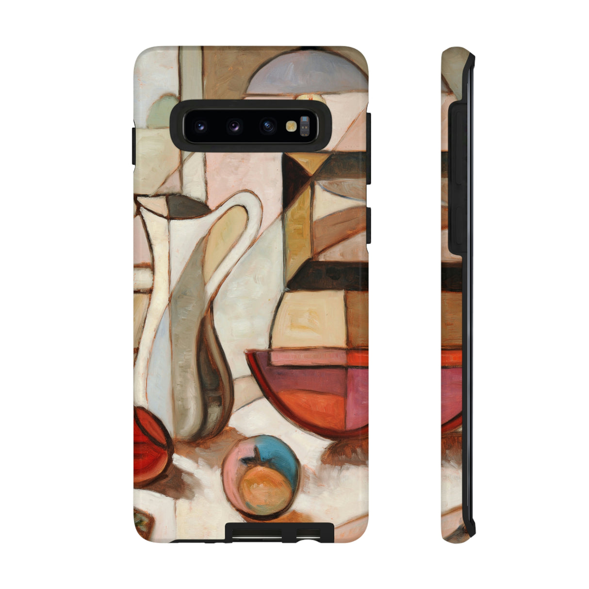 Cubism Art Table Android Case (Protective) Samsung Galaxy S10 Glossy Phone Case